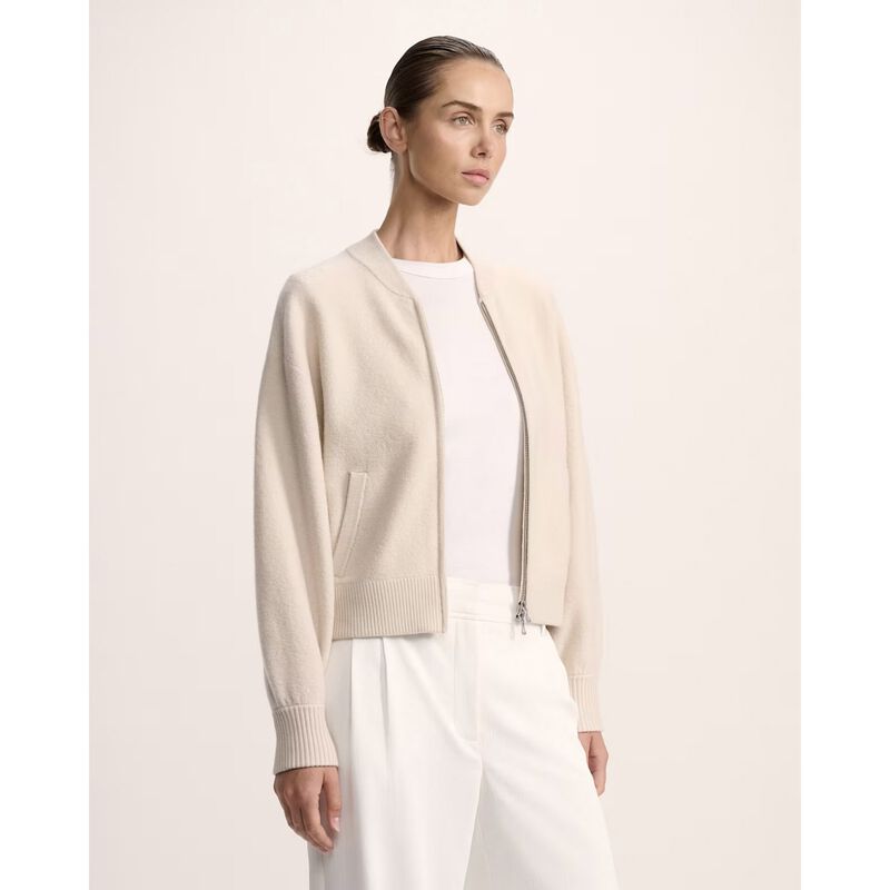 SABA SABA Boiled Wool Bomber image number 2
